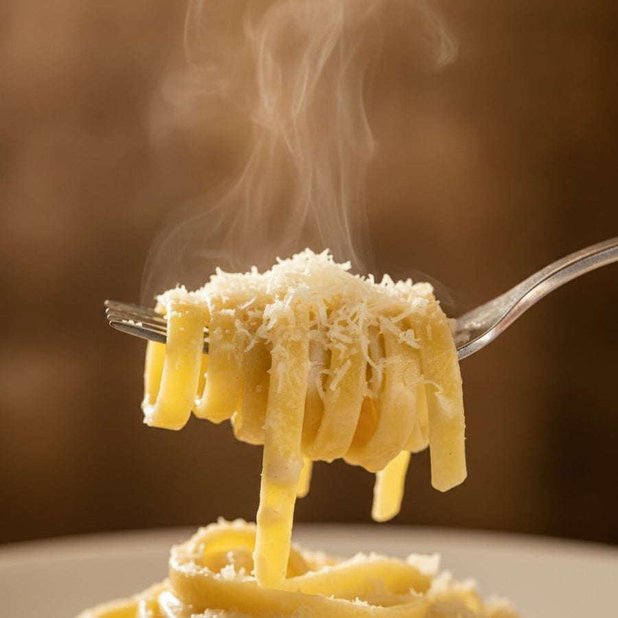Spaghetti bolognaise avec les pâtes Les Délicieuses