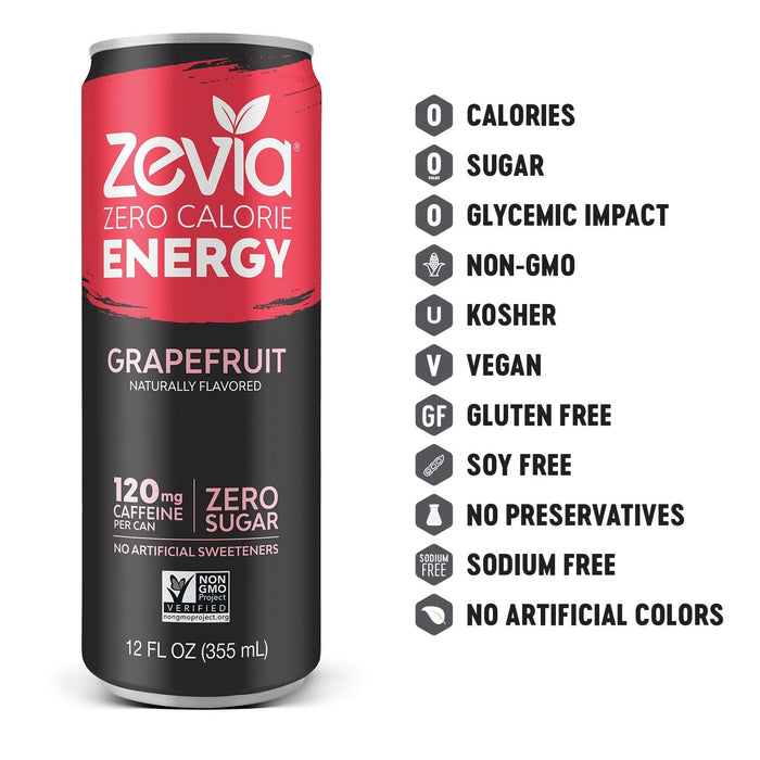 ZÉVIA - Energy / Boisson Énergisante 355ml||ZÉVIA -Energy Drink 355ml ZÉVIA
