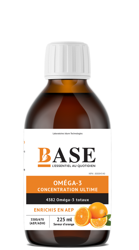 Vitoli - Oméga-3 liquide enrichis en AEP saveur ORANGE - Keys Nutrition