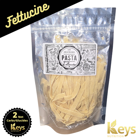 Les délicieuses Pasta - Keys Nutrition - FETTUCINE CAISSE DE 18 LES DÉLICIEUSES