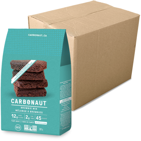 CARBONAUT - Mélange à Brownies 283g CAISSE DE 6 - Keys Nutrition