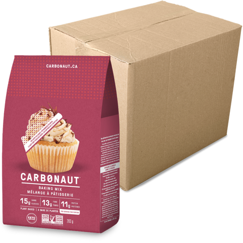 CARBONAUT - Mélange à pâtisserie 283g CAISSE DE 6 - Keys Nutrition