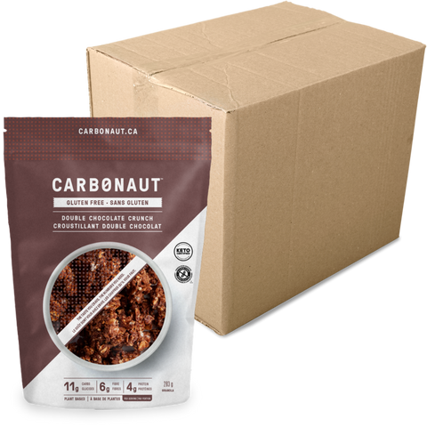 CARBONAUT - Granolas Croustillant Double Chocolat 283g CAISSE DE 6 - Keys Nutrition