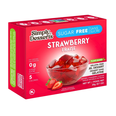KEYS-NUTRITION-LOW-CARB-SANS-SUCRE-EPICERIE-SIMPLY-DELISH-JEL-DESSERT-DESSERT-GELATINE-FRAISE-STRAWBERRY-FRONT-SIDE