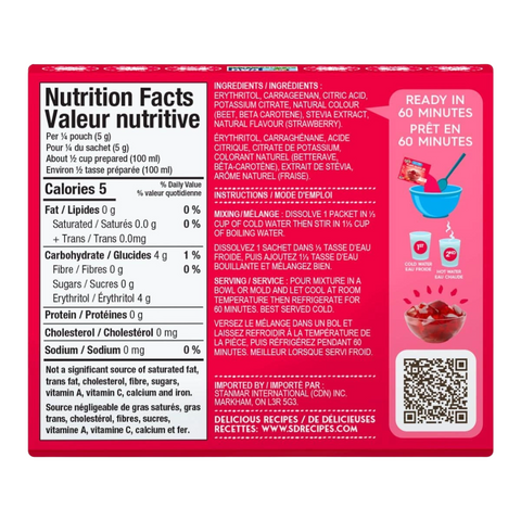 KEYS-NUTRITION-LOW-CARB-SANS-SUCRE-EPICERIE-SIMPLY-DELISH-JEL-DESSERT-DESSERT-GELATINE-FRAISE-STRAWBERRY-INFORMATION-NUTRITIONNEL-NUTRITION-FACTS