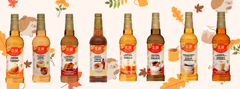 Slim Syrups automne - Keys Nutrition