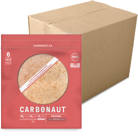 CARBONAUT - Tortillas Originale CAISSE DE 12x264G - Keys Nutrition