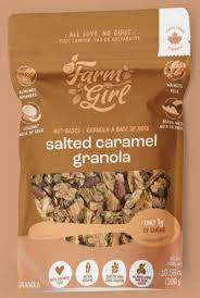 Farm Girl-Ketocrunch céréales keto à base de noix et de caramel salé CAISSE DE 12 - Keys Nutrition