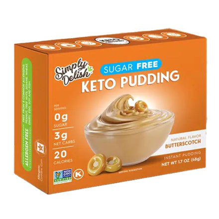Simply Delish - Pouding Céto 48g|| Simply Delish - Pudding Keto 48g SIMPLY DELISH