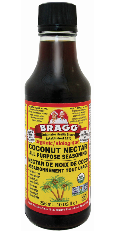 Bragg - Sauce Nectar de noix de coco 296ml - Keys Nutrition