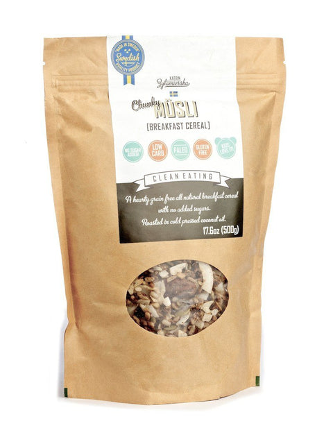 LIQUIDATION-KZ Clean Eating - Céréales Musli Nature - Keys Nutrition