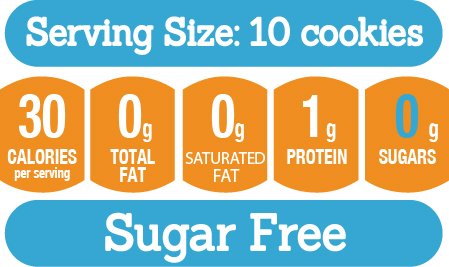 Krunchy Melts - Meringues- Cappuccino 57gr - Keys Nutrition