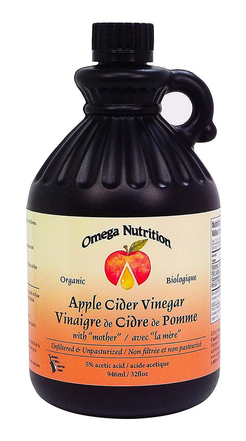 Omega Nutrition - Vinaigre de cidre de pomme 946 ml - Keys Nutrition