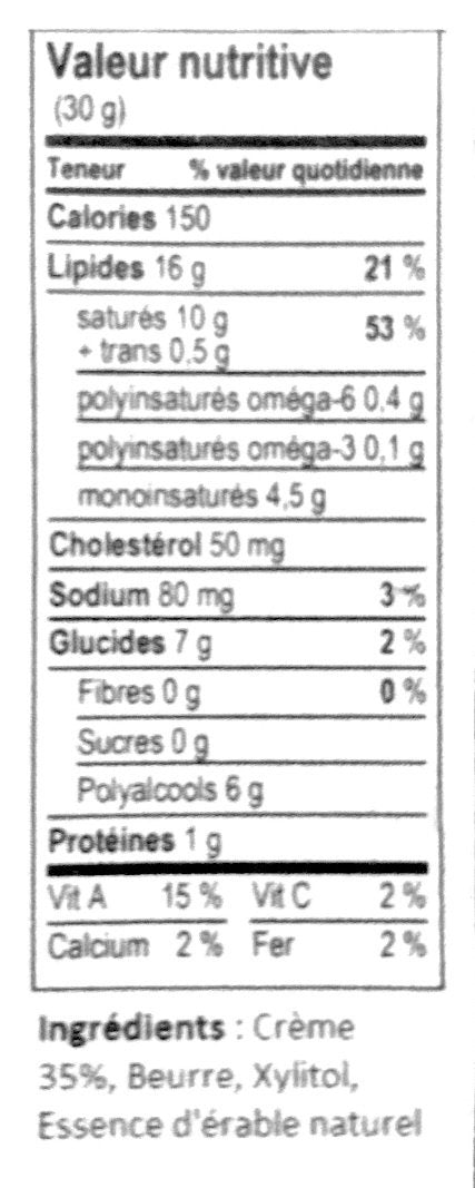 KEYS NUTRITION - Beurre de caramel décadents 200ml - Keys Nutrition