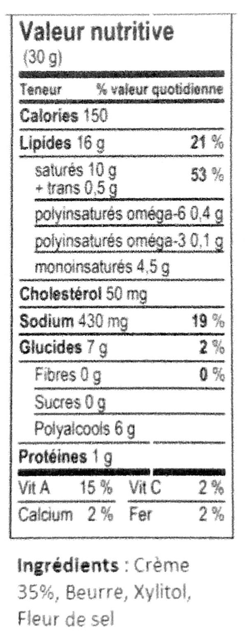 KEYS NUTRITION - Beurre de caramel décadents 200ml - Keys Nutrition