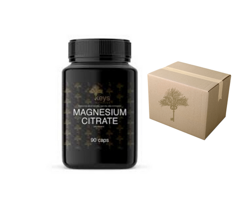 Supplément KEYS NUTRITION (Marque 100% Québécoise) Magnesium Citrate 500mg CAISSE DE 12 unités||Supplement KEYS NUTRITION (brand 100% Quebec) Magnesium Citrate 500mg BODY 12 units KEYS NUTRITION