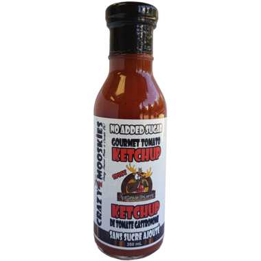 CRAZY MOOSKIES - Ketchup Épicé 350ml - Keys Nutrition