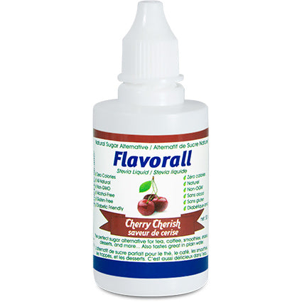 LIQUIDATION-FLAVORALL - STÉVIA LIQUIDE CERISE 50ML - Keys Nutrition