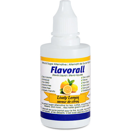 LIQUIDATION-FLAVORALL - STÉVIA LIQUIDE CITRON 50ML - Keys Nutrition