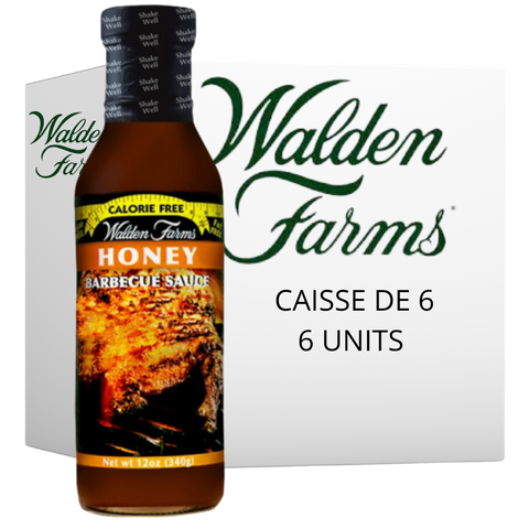 Walden Farms - Sauce BBQ et Miel 355ml CAISSE DE 6 - Keys Nutrition