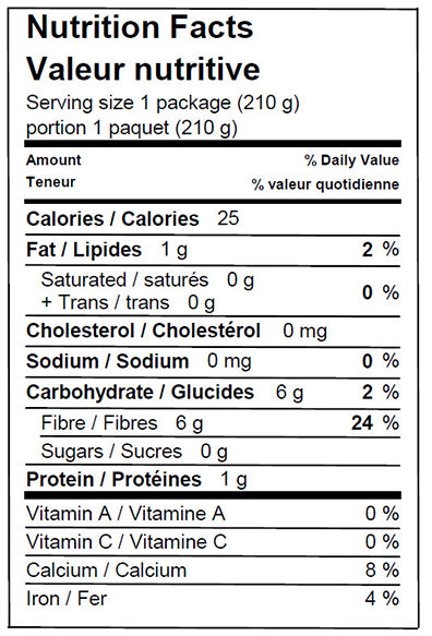 NuPasta - Riz de Konjac 210g - Keto Québec - Keys Nutrition