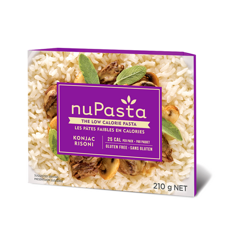 NuPasta - Riz de Konjac 210g - Keto Québec - Keys Nutrition