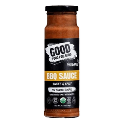 GOOD FOOD FOR GOOD - SAUCE BBQ DOUCE & ÉPICÉ - Keys Nutrition