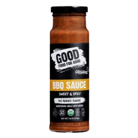 GOOD FOOD FOR GOOD - SAUCE BBQ DOUCE & ÉPICÉ|| GOOD FOOD FOR GOOD - SWEET & SPICY BBQ SAUCE - KETO QUÉBEC GOOD FOOD FOR GOOD