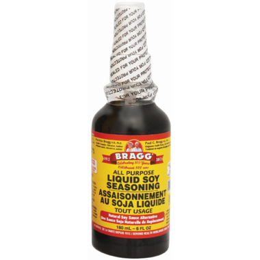 Bragg - Assaisonnement au Soja Liquide en Vaporisateur 180ml - Keto Québec||Bragg - Seasoning Soy liquid in 180ml Spray - Keto Quebec BRAGG