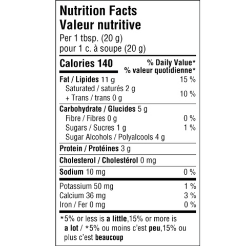 Pro Spread - CAISSE DE 12 Tartinades de Chocolat Blanc 300g - Keto Québec - Keys Nutrition