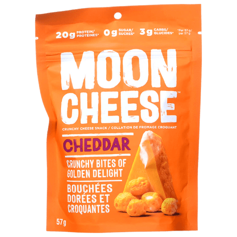 Moon Cheese - Cheddar 57g - Keys Nutrition