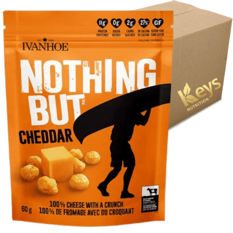 IVANHOE - Nothing but Cheese - Cheddar CAISSE DE 12 - Keys Nutrition