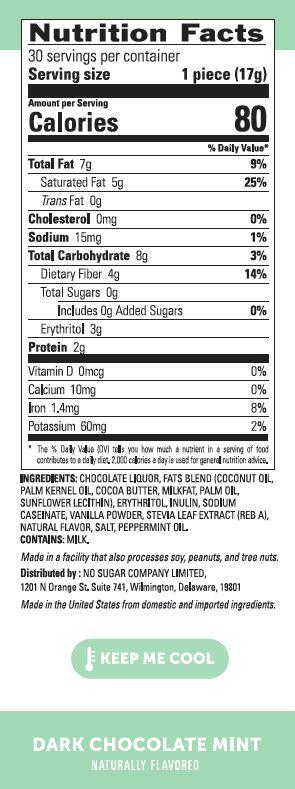 NO SUGAR COMPANY - KETO BOMB - Keys Nutrition