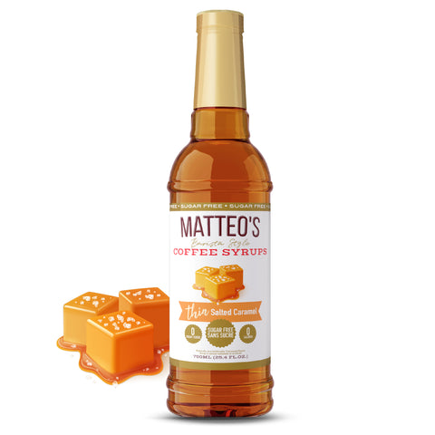 MATTEO'S BARISTA STYLE - Sirop à café 750ml - Keys Nutrition