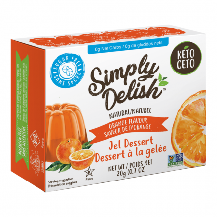 Simply Delish - Dessert à la gelée 20g - Keys Nutrition