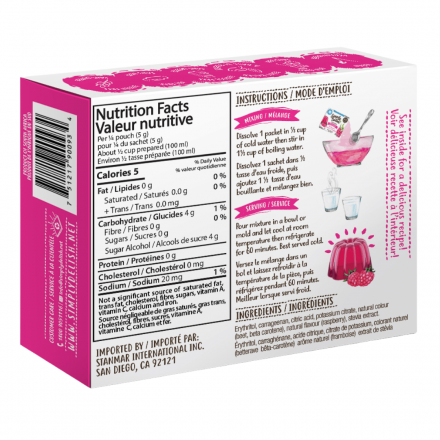 Simply Delish - Dessert à la gelée 20g - Keys Nutrition