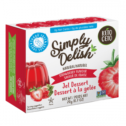 Simply Delish - Dessert à la gelée 20g - Keys Nutrition