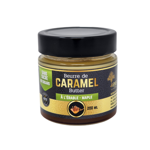 KEYS NUTRITION - Beurre de caramel décadents 200ml - Keys Nutrition
