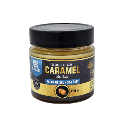 KEYS NUTRITION - Beurre de caramel décadents 200ml - Keys Nutrition