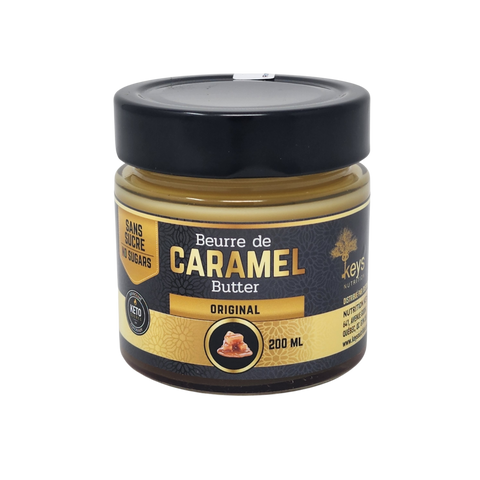 KEYS NUTRITION - Beurre de caramel décadents 200ml - Keys Nutrition