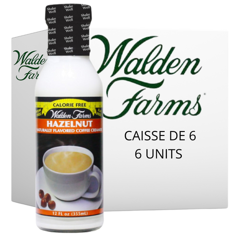 Walden Farms - Crème à café Noisette 355ml CAISSE DE 6 - Keys Nutrition