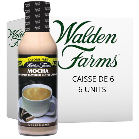 Walden Farms - Crème à café Mocha 355ml CAISSE DE 6 - Keto Québec - Keys Nutrition