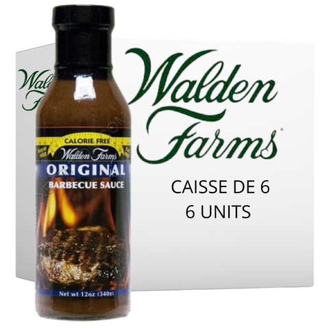 Walden Farms - Sauce BBQ Originale 355ml CAISSE DE 6 - Keys Nutrition