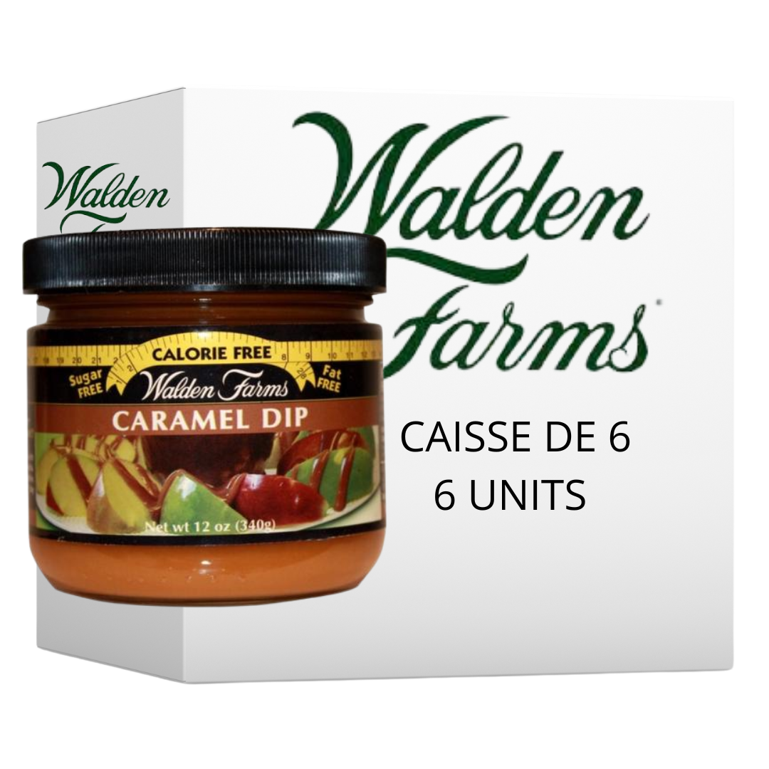 Walden Farms Trempette de caramel 340g CAISSE DE 6Walden Farms