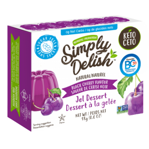 Simply Delish - Dessert à la gelée 20g - Keys Nutrition