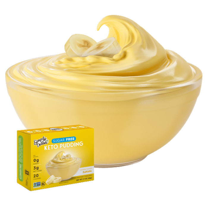 Simply Delish - Pouding Céto 48g|| Simply Delish - Pudding Keto 48g SIMPLY DELISH