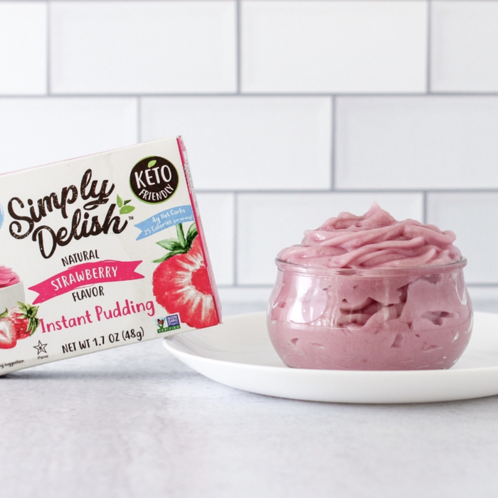 Simply Delish - Pouding Céto 48g|| Simply Delish - Pudding Keto 48g SIMPLY DELISH