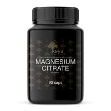 Supplément KEYS NUTRITION (Marque 100% Québécoise) Magnesium Citrate 500mg CAISSE DE 12 unités - Keys Nutrition