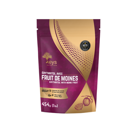 KEYS NUTRITION (Marque 100% Québécoise) Fruit des moines Biologique 454g - Keys Nutrition