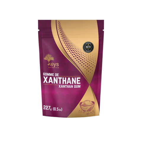 KEYS NUTRITION (Marque 100% Québécoise) Xanthane 227g - Keto Québec - Keys Nutrition